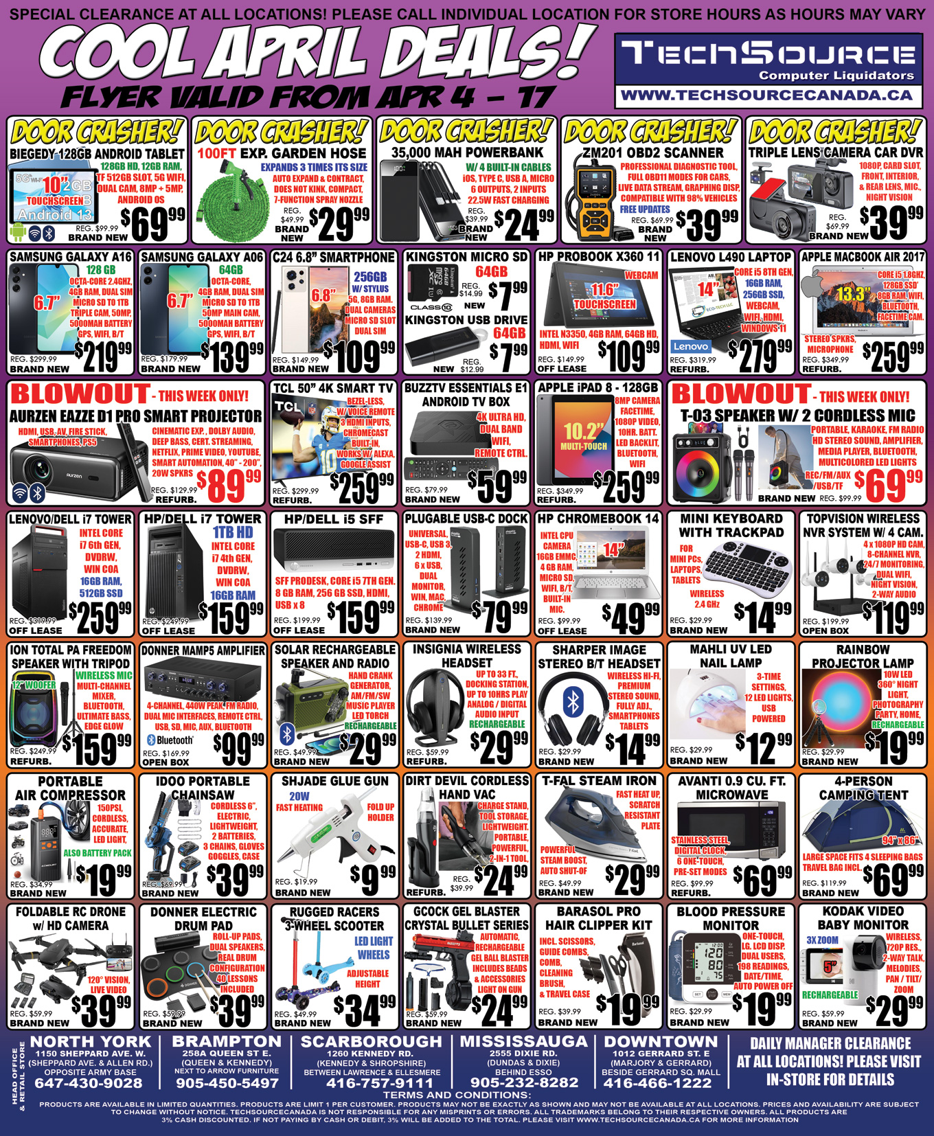 COOL APRIL DEALS!